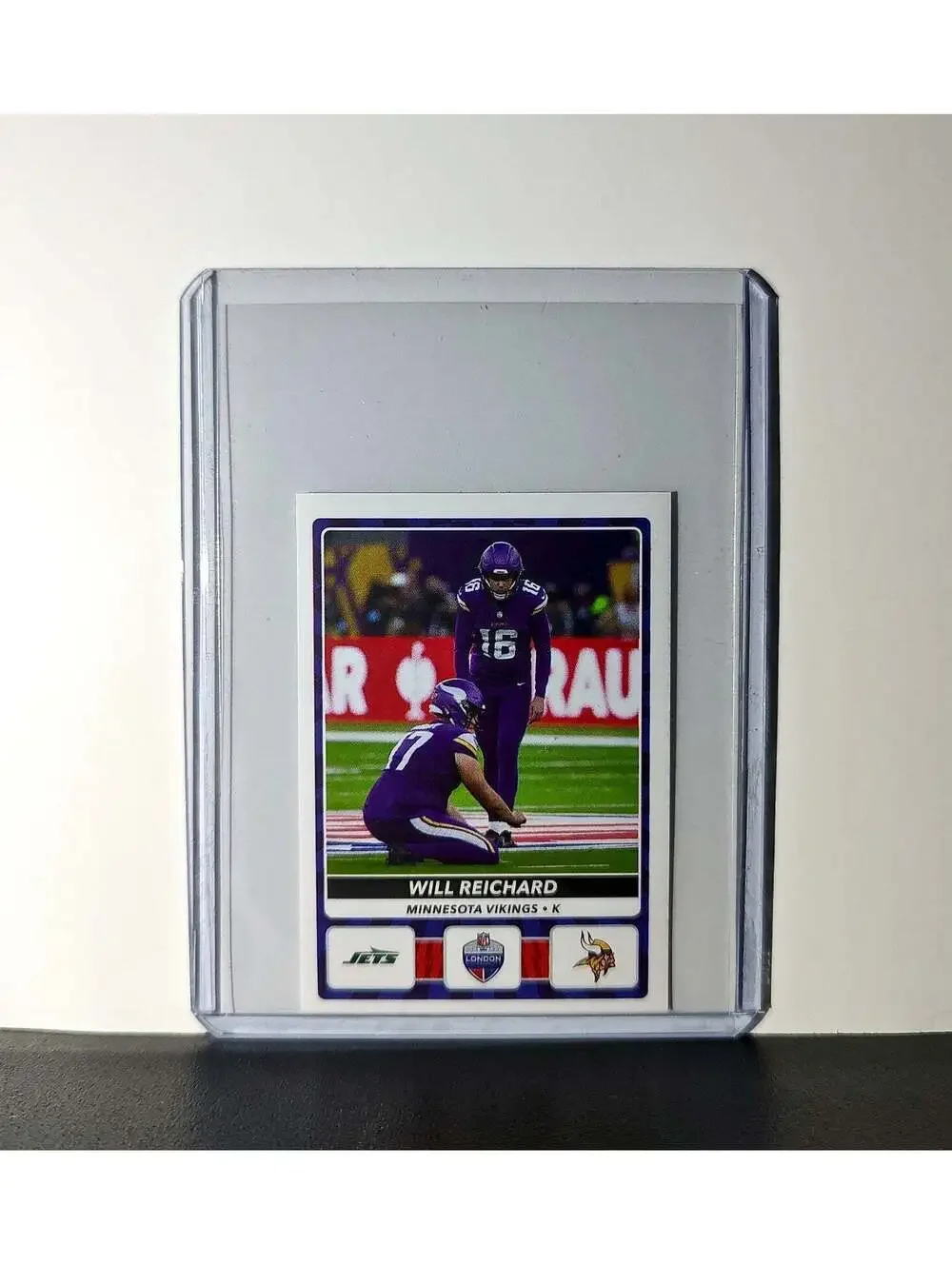 Will Reichard 2025 Panini NFL #10 London Games Sticker